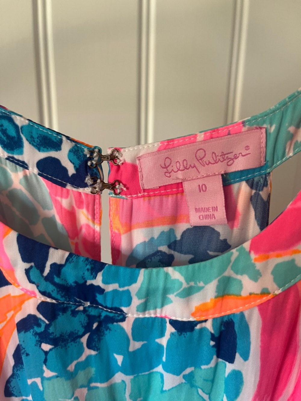Lilly Pulitzer Edona Romper Tropical Print Halter Resort Vacation Size 10 - Picture 5 of 10